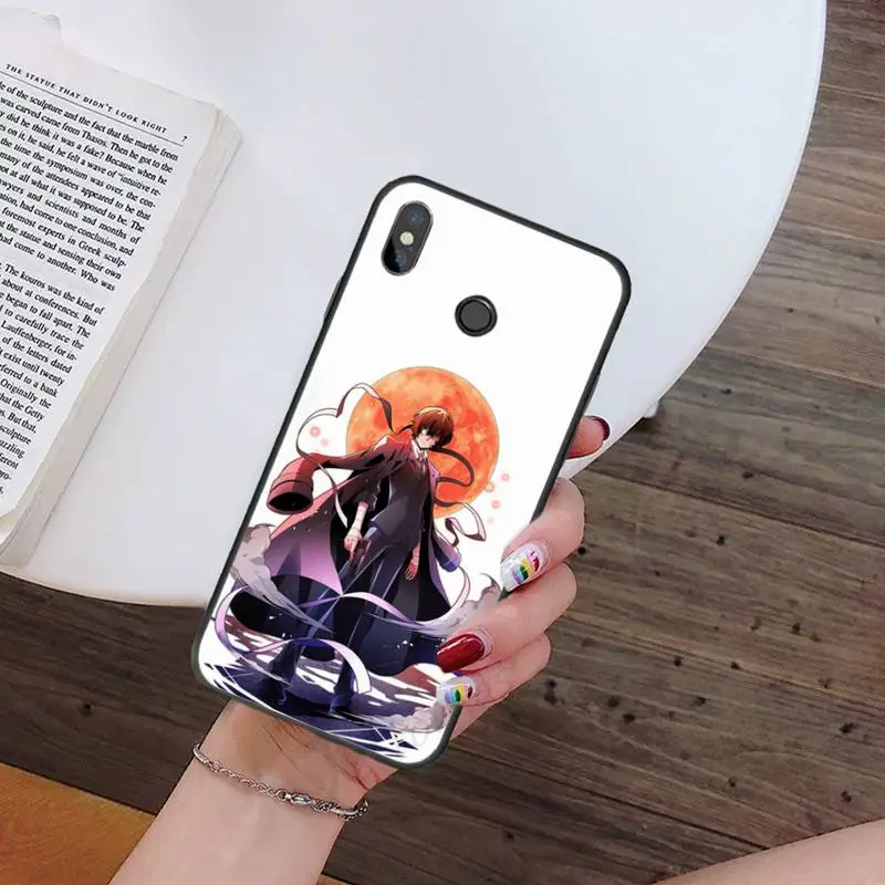 

Anime Stray Dogs Dazai Osamu Phone Case For Xiaomi Redmi note 7 8 9 t k30 max3 9 s 10 pro lite