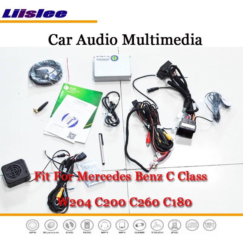 Автомобильная система GPS навигации Android для Mercedes Benz C Class W204 C200 C260 C180 2011 ~ 2014 Радио