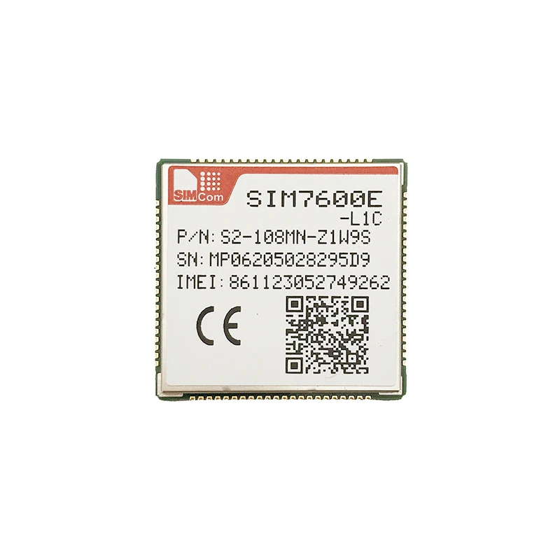 SIMCOM SIM7600E-L1C 4G LTE Cat1 Module 100% New&ampOriginal LCC module GNSS GPS GLONASS compatible with sim7500/sim7600 |