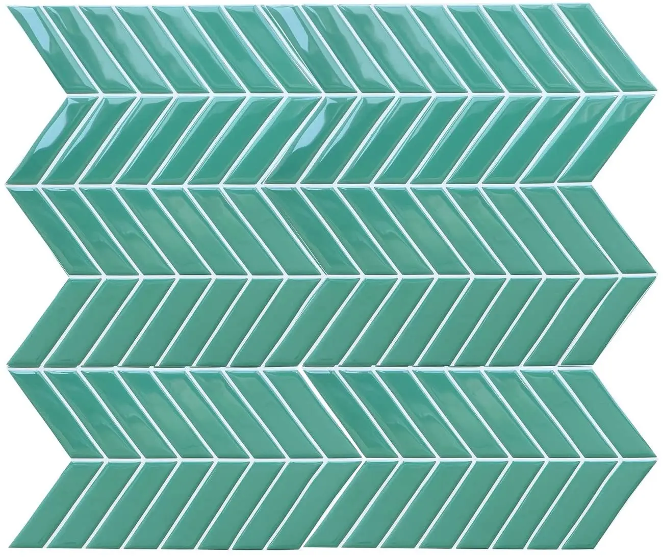 com bined 5pcs 250x254mm 3d leaf wall decoration kitchen pu glue self adhesive wallpaper easy install green wall decoration free global shipping