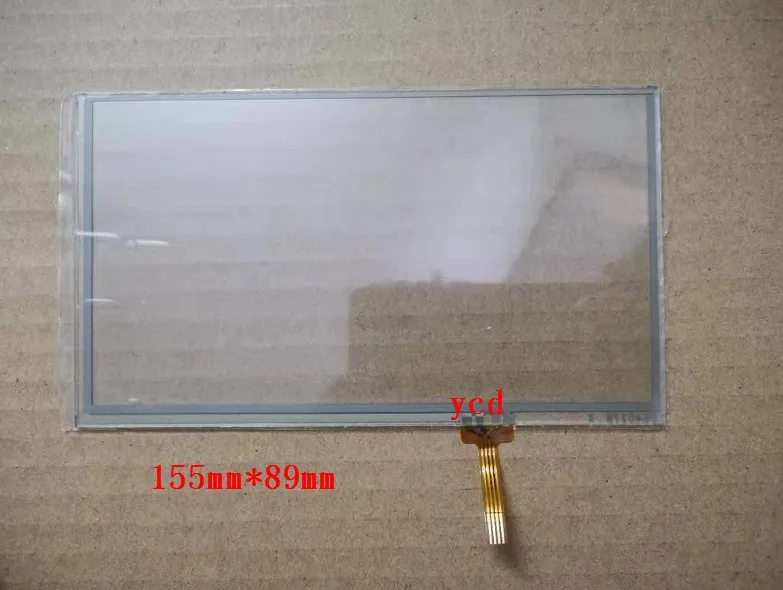 6 5 дюймовый 155*89 мм сенсорный экран автомобильный dvd at065tn14 pw065xs1 lcd 2 рукописного