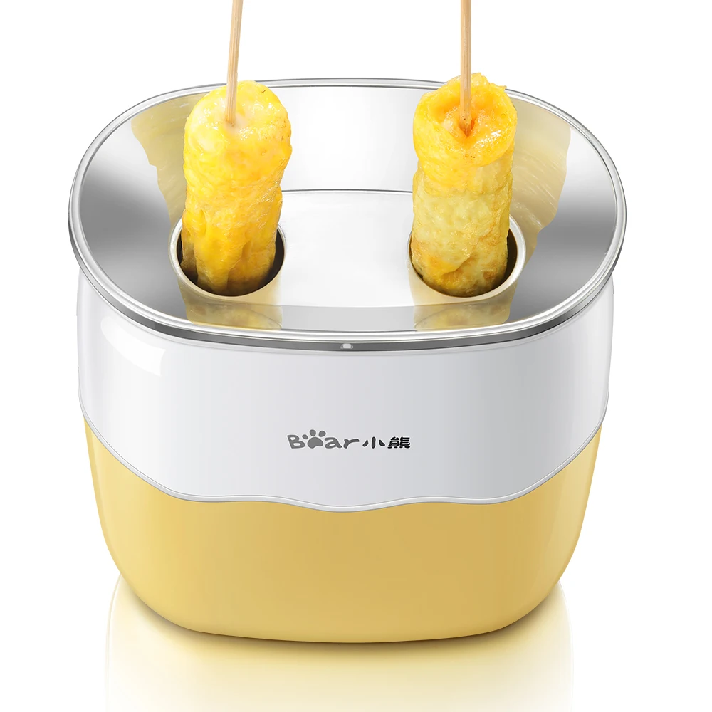 2019 200W Fully Automatic Egg Roll Machine Breakfast Double Cylinder Small Cup Omelette Pot Plug and Play Non-stick Pan | Бытовая