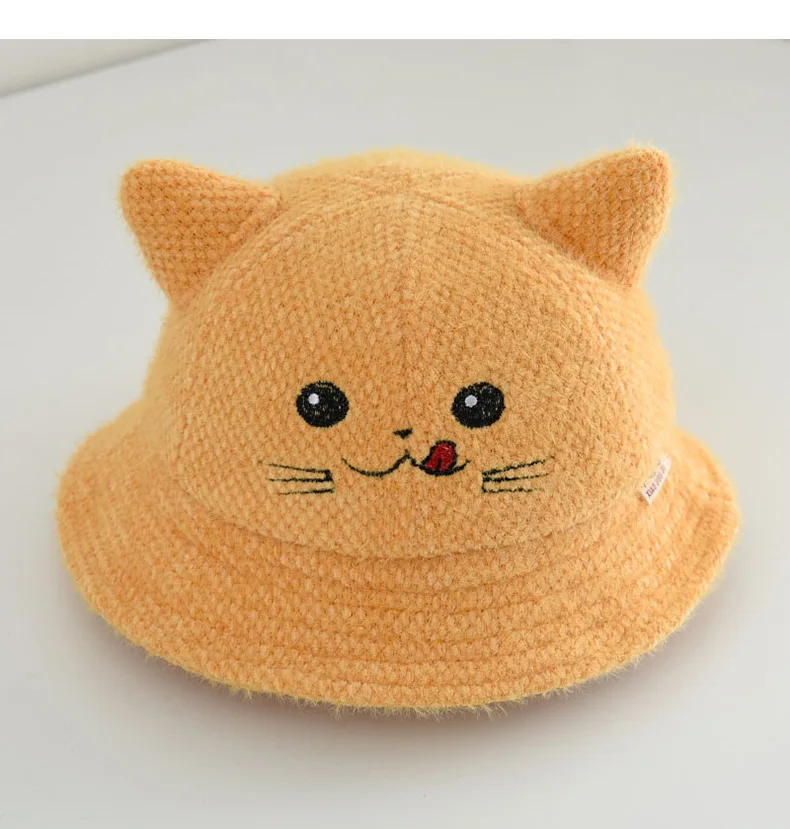 

1-3 Year Cute Baby Hat Autumn Winter Boy Fisherman Cap Kids Girls Infants Cap Toddler Children's Cap Newborn Photography Props