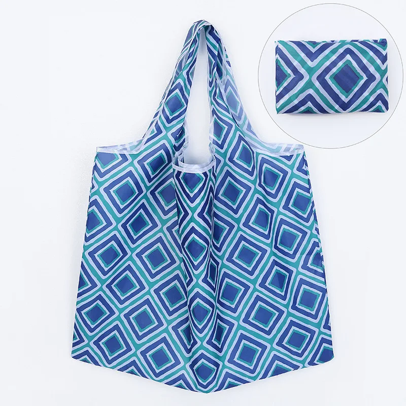 Новая полиэфирная складная сумка для покупок горячая Распродажа большая