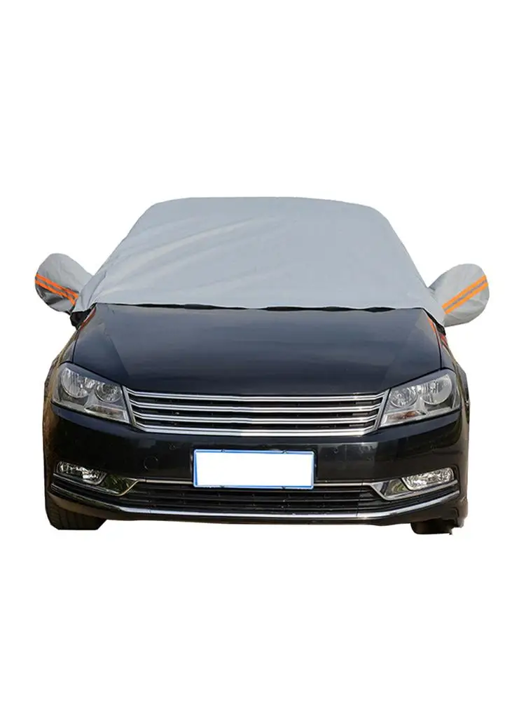 

Car Snow Block Cover Aluminum Film And Cotton Snow Ice Shield For Windshield Winter Car Front Window Protective Cover