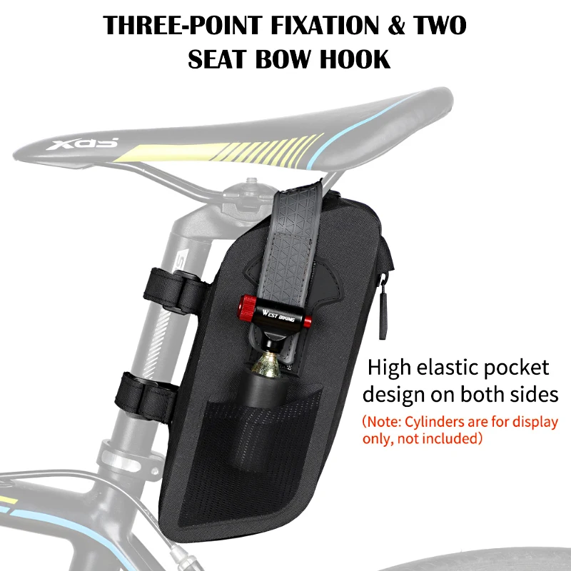 

WEST BIKING Frame Bike Bag Front Saddle Bags Rear Seatpost Basket Waterproof Bicycle Pannier Case MTB Road Cycling Accessories