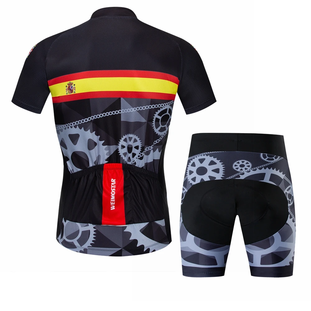 Командный комплект из джерси и шортов для велоспорта 2019 | Спорт развлечения