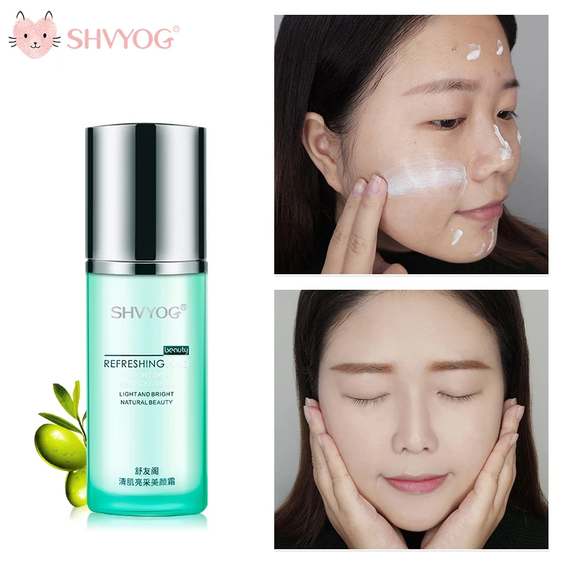 SHVYOG BB Cream CC Whitening Cosmetics Base Concealer Professional Covering Foundation Sunscreen Makeup Women