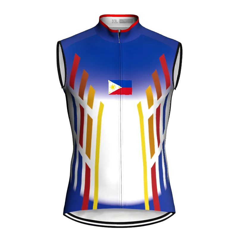 

Philippines Vest Sleeves Cycling Jerseys For Wear Race Road MTB Maillot Downhill Sport Quick Step Summer Breathable bike Top