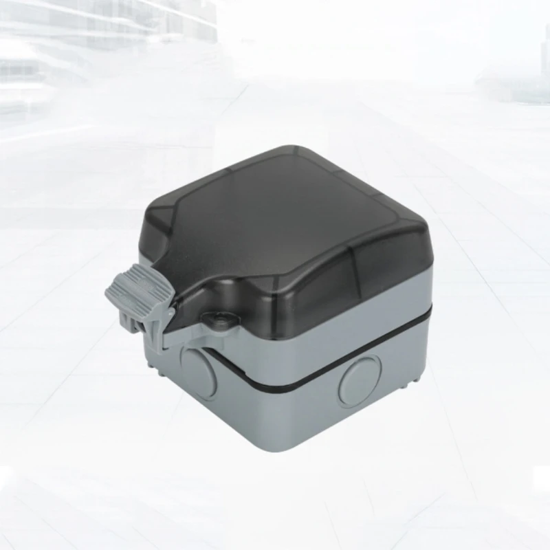 Электрическая настенная розетка с вилкой Стандарта Великобритании/ЕС уличный