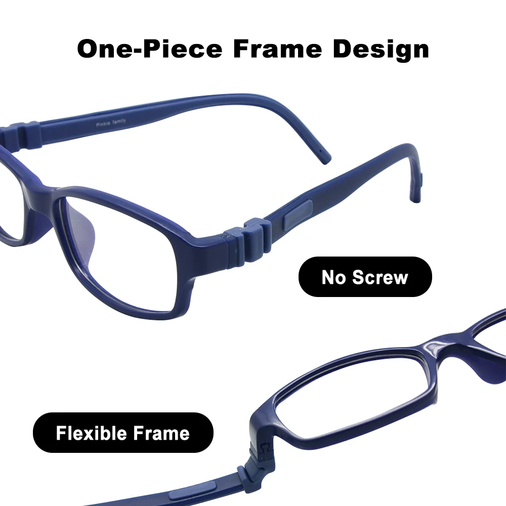 Детские оптические очки оправа размер 50 силиконовые безопасные детские для