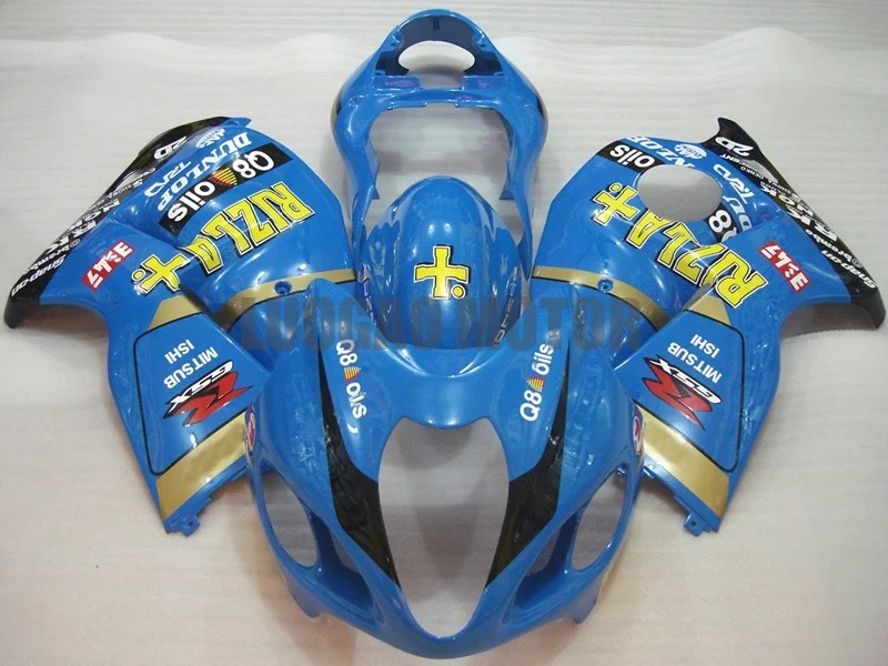 

Free Custom Injection Fairing kits All Blue Suzuki GSXR1300 Bodywork 1999 2000 2001 2002 2003 2004 2005 2006 2007 1997 1998
