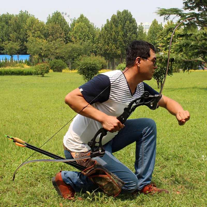 Профессиональный Рекурсивный лук 50 фунтов тяжелый стрела для стрельбы из лука