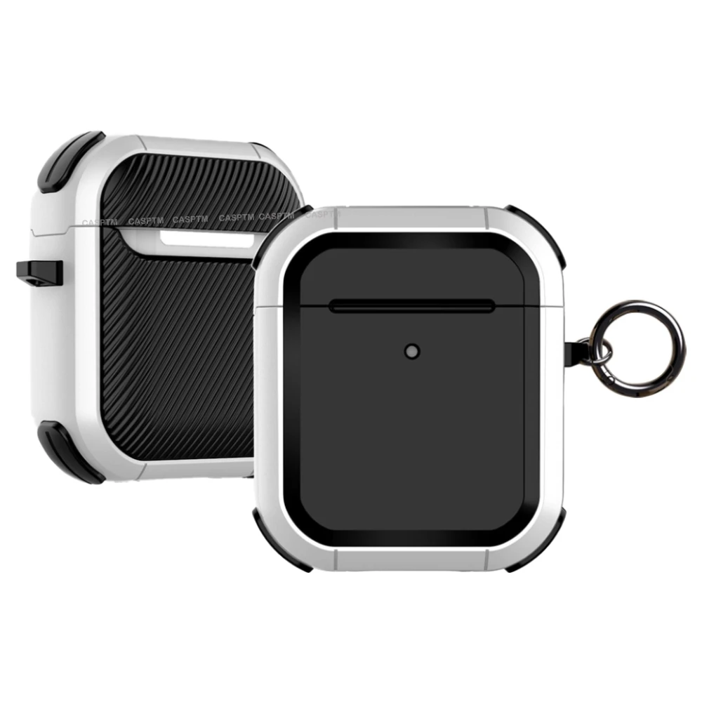 Роскошный чехол для наушников или AirPods силиконовый армированный Apple Air Pods 2
