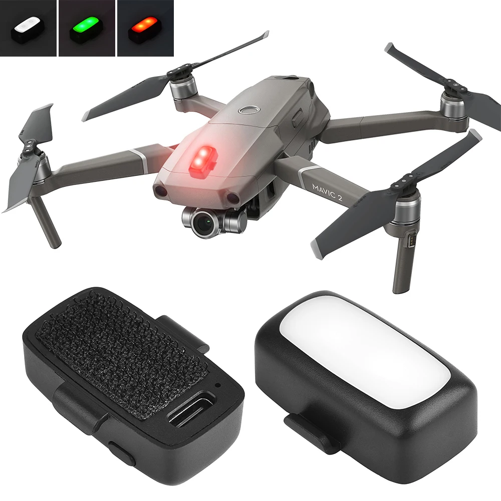 

Strobe Drone Light LED Night Flight Lights Signal Lamp Alarm Indicator Light for DJI FPV Combo/Mavic Air 2/Mini 2 Accessories