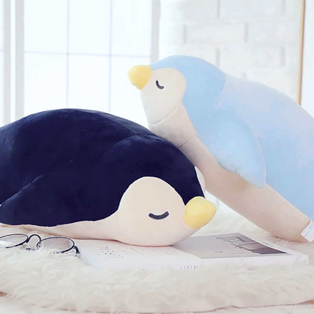 Прекрасный мультфильм игрушечные Пингвины игрушка плюшевая подушка диван Декор