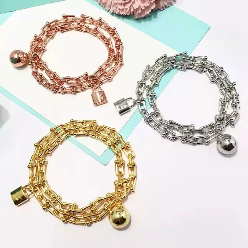 

Женский браслет с круглыми бусинами, из серебра 925 пробы