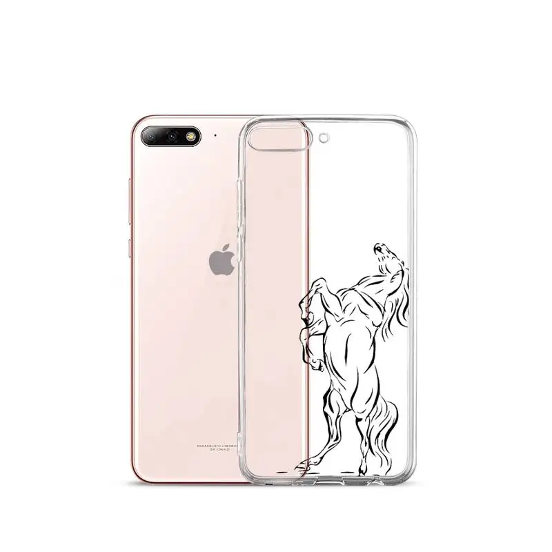 

Frederik The Great beauty horse Phone Case Transparent Clear for iPhone 11 12 mini pro XS MAX 7 8 6 6S Plus X 5S SE 2020 XR
