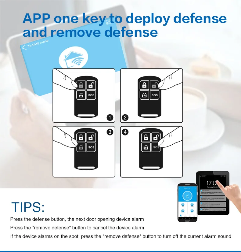 Беспроводная уличная звуковая сигнализация MULO стробоскоп с датчиком движения 12