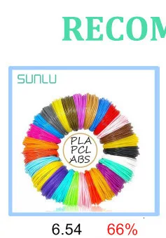 SUNLU 3D ручки для печати Поддержка 1,75 мм PLA/PLC/ABS нити Цифровой 3D Ручка для рисования для детей и взрослых DIY подарок SL-300A