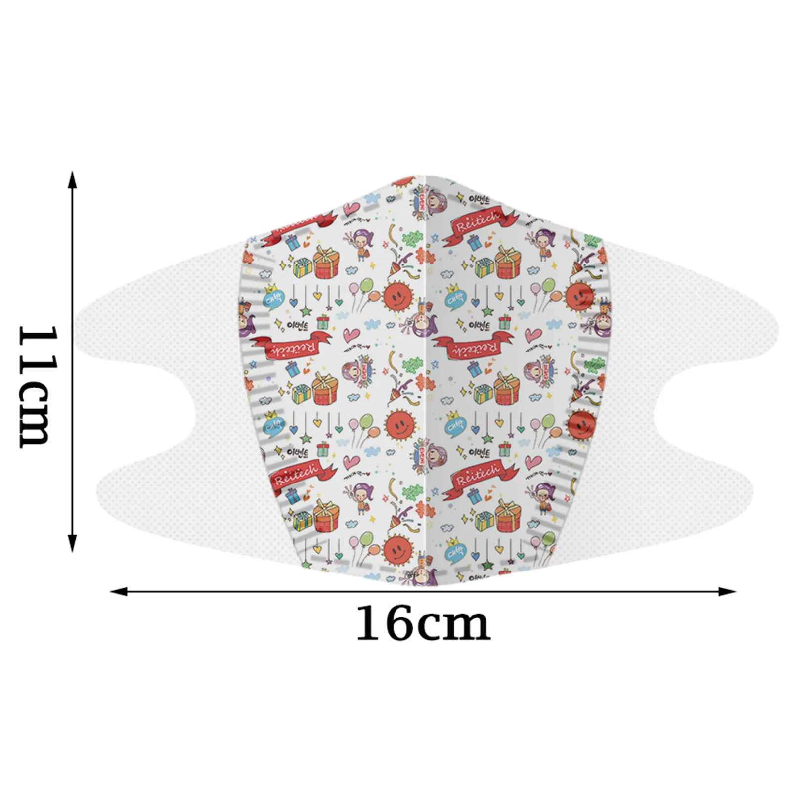 

Headband 50PC mascarillas Kids Children's Baby Disposable Face Mask Cartoon 3Ply Ear Loop Mask Feat Mscara