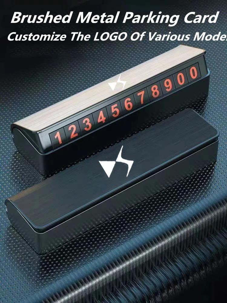 Автомобильные брелки с логотипом для временной парковочной карты магнитной
