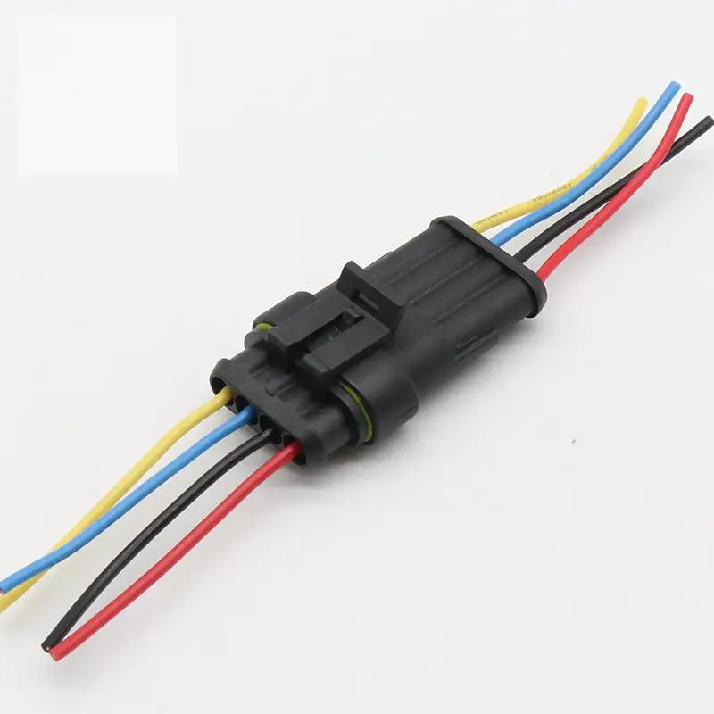 4 Pin Way герметичный водонепроницаемый электрический провод разъем ...