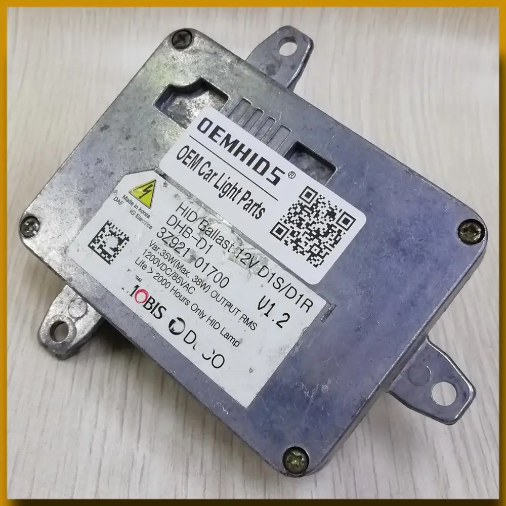 DHB D1 LIN HID балласт б/у оригинальные OEMHIDS для d1s d1r ксеноновая лампа 3Z921 01700 V1.2 V1.3 блок