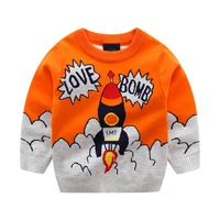 jumping meters new baby winter clothes children sweaters fashion boys sweater tops rockets boys girls clothing