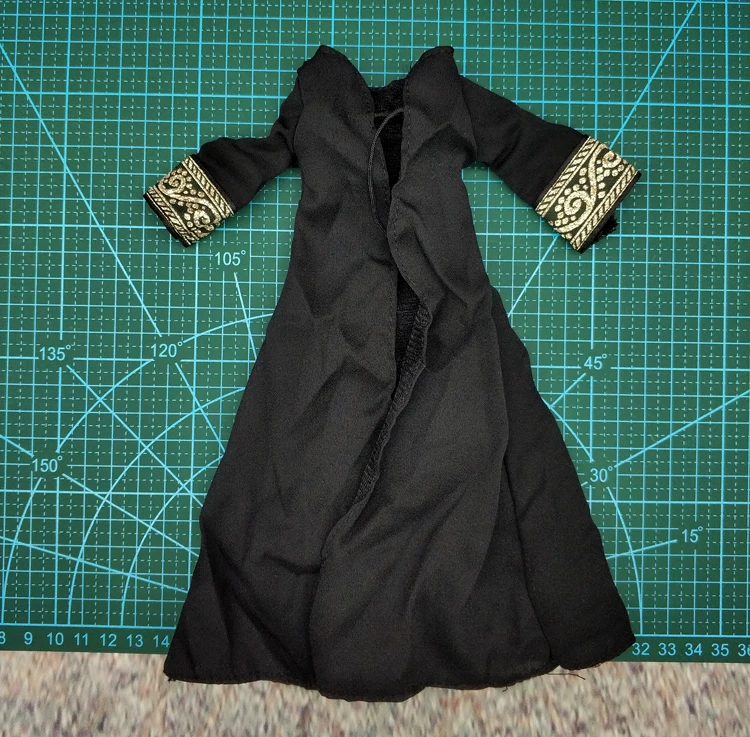 

New1/6 scale soldier witch robe cloak coat accessory for 12 inch action figure body