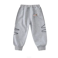 spring and autumn children trousers 2021 boys fashion new casual thin waist elastic waist sports pants 0 5y