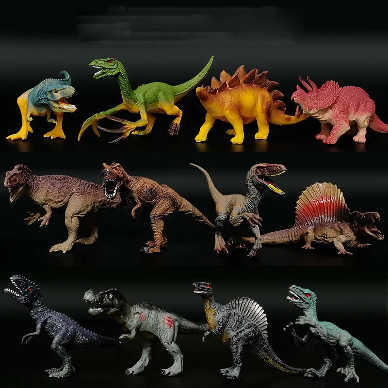 Большой размер Имитация Динозавра Юрского периода Дикая жизнь МОДЕЛЬ