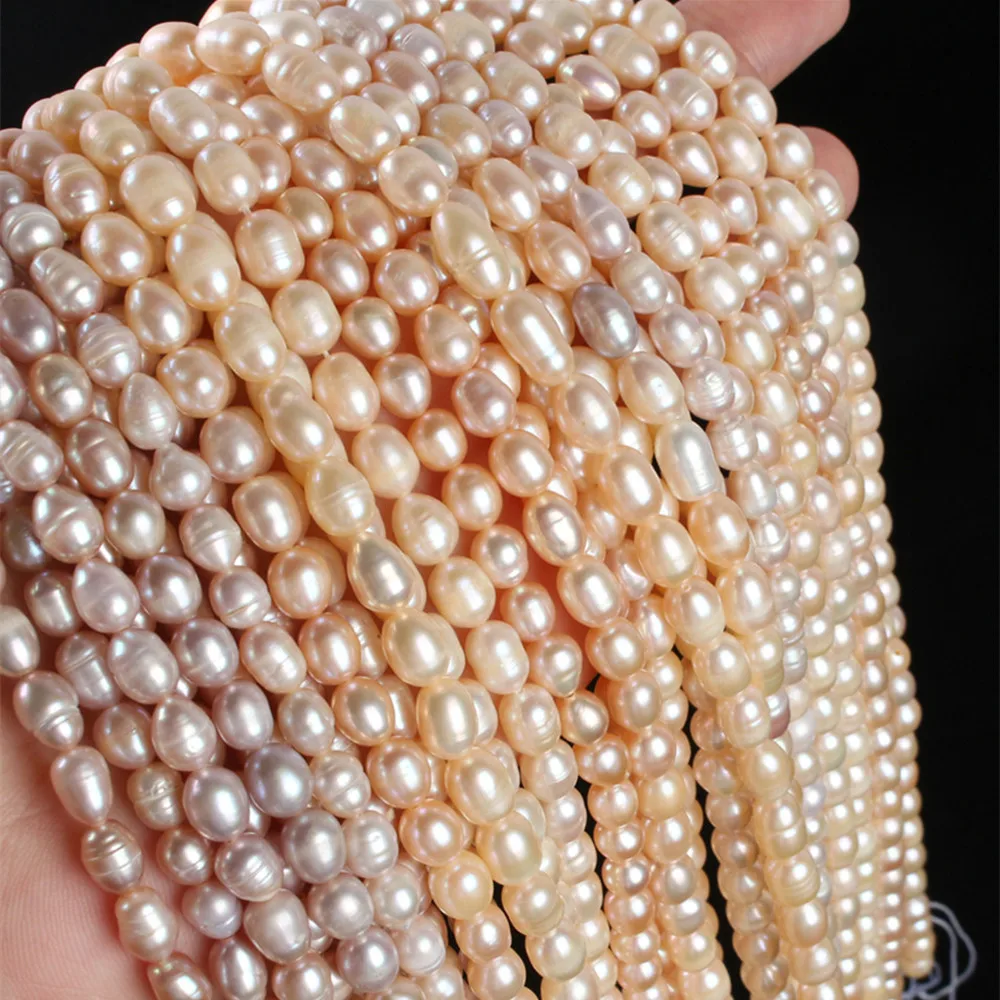 

Natural Freshwater Pearl Beads High Quality Irregular Shape Punch Loose Bead for Jewelry Making DIY Necklace Bracelet Ring 30pc