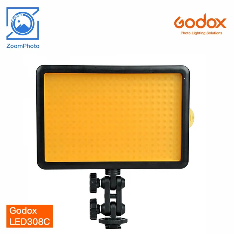 Godox LED 308C светильник ная панель непрерысветильник свет ing 3300K-5600K для видеокамеры