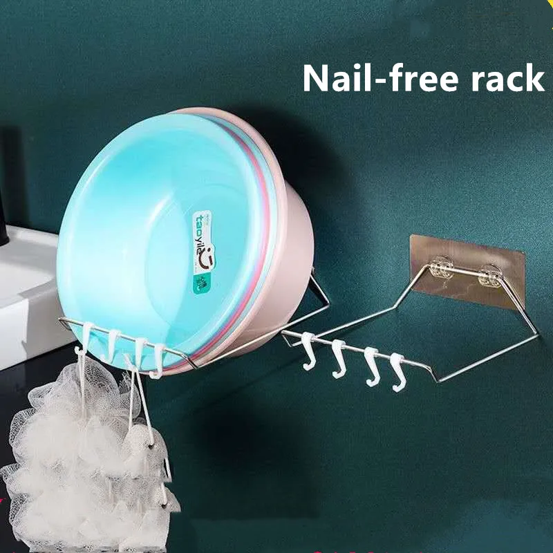 Стеллаж для хранения органайзер стирки подставка полки настенная раковины