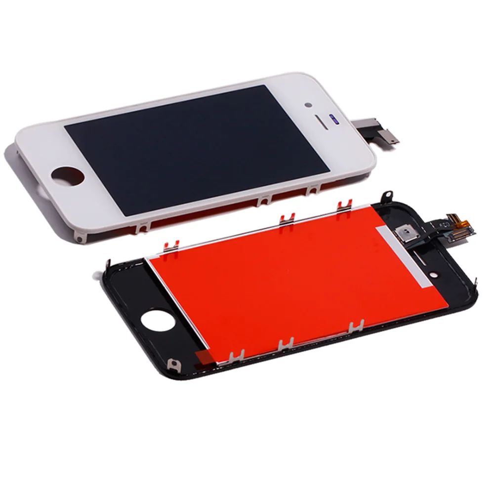 3 шт./лот ЖК дисплей Pantalla для iPhone 4S сенсорный экран дигитайзер замена в сборе +