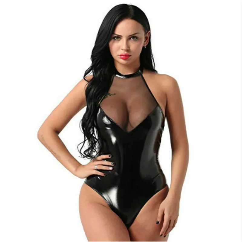 Блестящие женские туфли из искусственной кожи прозрачной марли облегающее голой