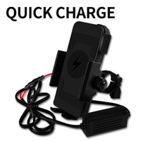 electric car wireless charger mobile phone holder 12 120v motorcycle navigation bracket car charger outdoor cycling equipment