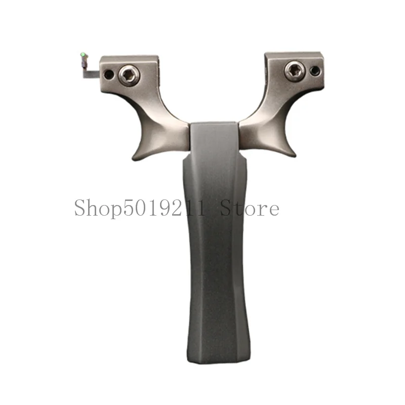 

New slingshot high-back clip 440C stainless steel metal slingshot aluminum handle titanium alloy sight