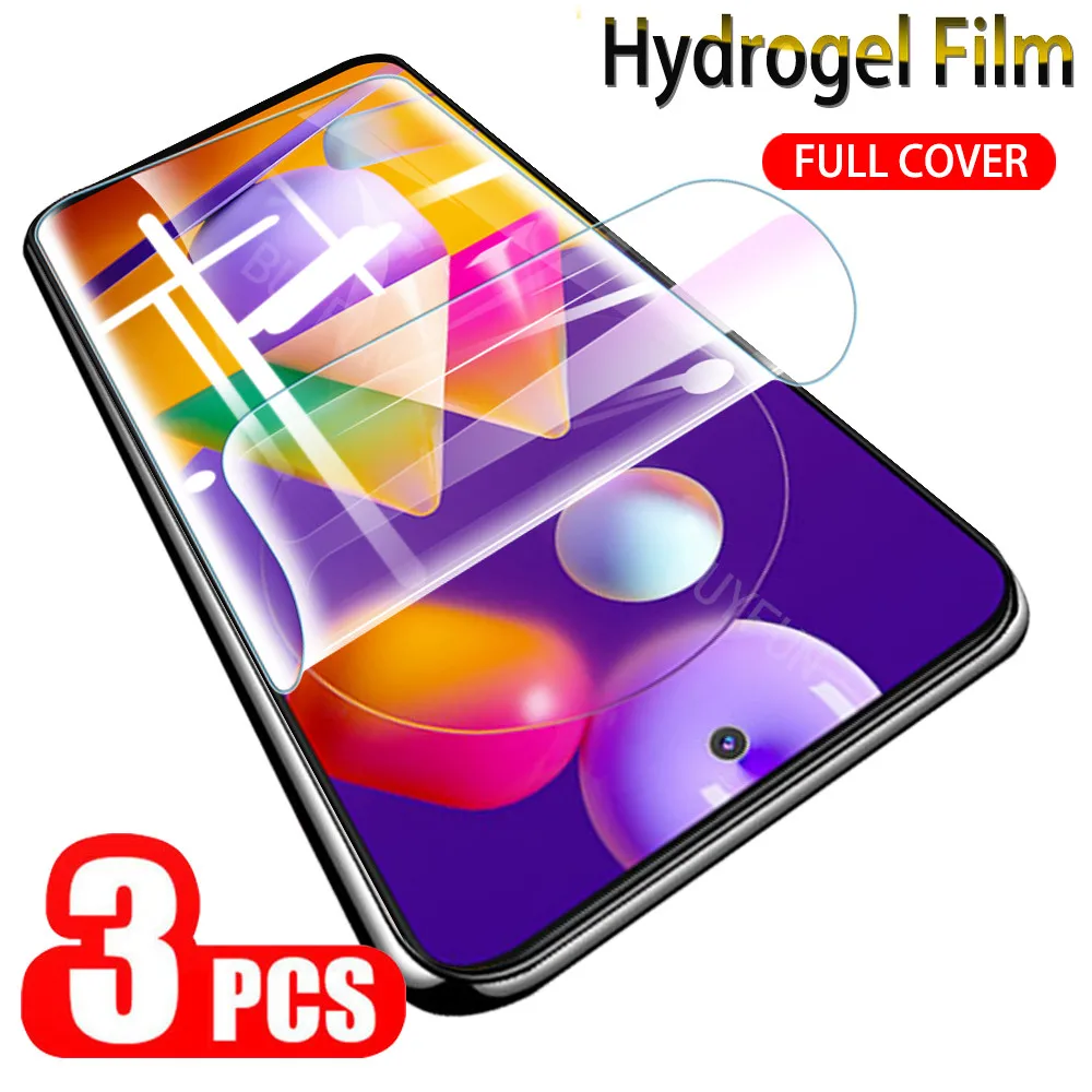 Защита экрана не стекло для Samsung Galaxy M31S M31s m31 Гидрогелевая пленка m21 m31s m51 m80s мягкая