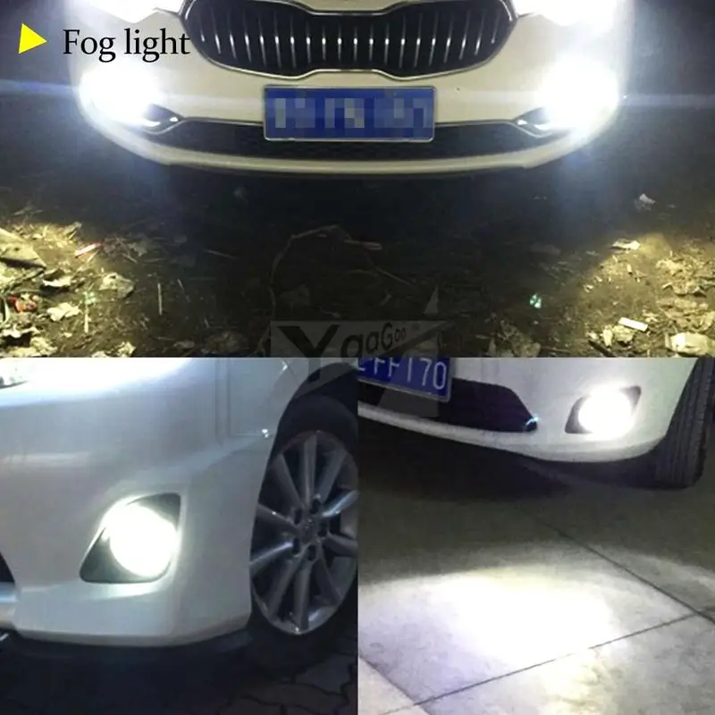 YaaGoo H8 H11 белый 33SMD светодиодный противотуманный светильник для