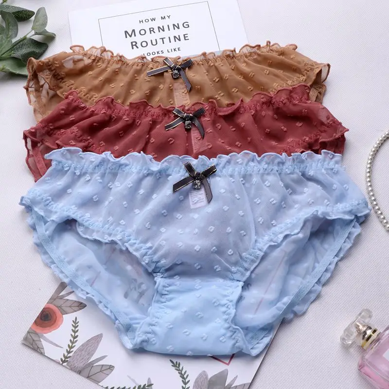 SP & CITY сексуальные женские трусики кружевные бесшовные милое Прозрачное нижнее