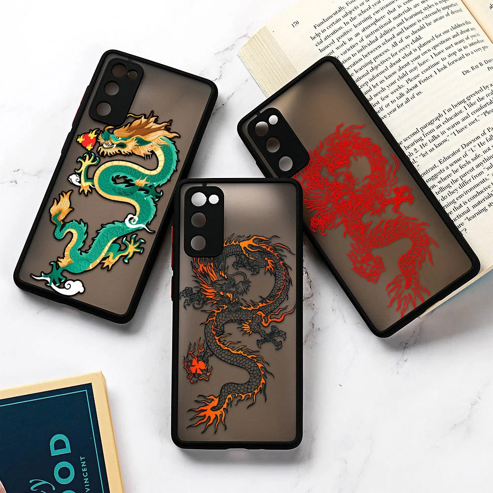 For Xiaomi Mi 11 Pro Case Fashion Black Dragon Case For Xiaomi Mi 11 Lite 11T 10T Pro Poco F3 X3 M4 M3 9T 8 10 T Pro Cases Funda