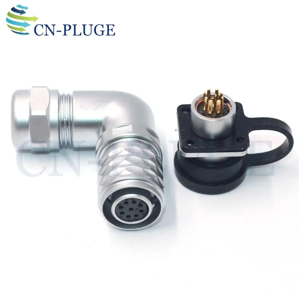 Фото WEIPU SF1214/S SF1213/P IP67 Водонепроницаемый 9 pin авиации фланцевый Соединитель с WEIPU SF1214/S SF1213/P IP67 Водонепроницаемый 9 pin авиации фланцевый Соединитель с