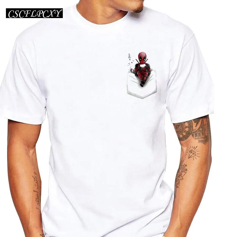 Мужские хипстерские футболки с коротким рукавом и принтом Ожидание Френсиса