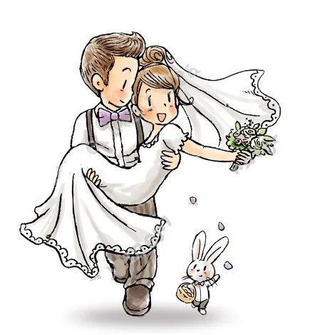 

Rubber Silicone Clear Stamps For Scrapbooking Tampons Transparents Seal Background Stamp Card Making Diy Cartoon Wedding