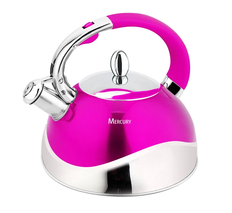 Чайник со свистком для кофе нержавеющая сталь л|Чайники| |