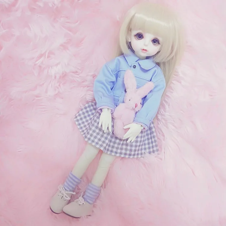 1/6 BJD одежда аксессуары пальто+ юбка+ носки+ футболка кукольные наряды для BJD/SD yosd, не включены кукла, обувь, парик и другие E2583