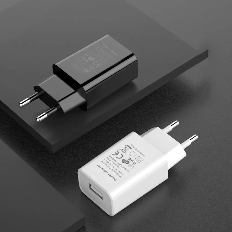 5V1A Европейское зарядное устройство для мобильного телефона европейская