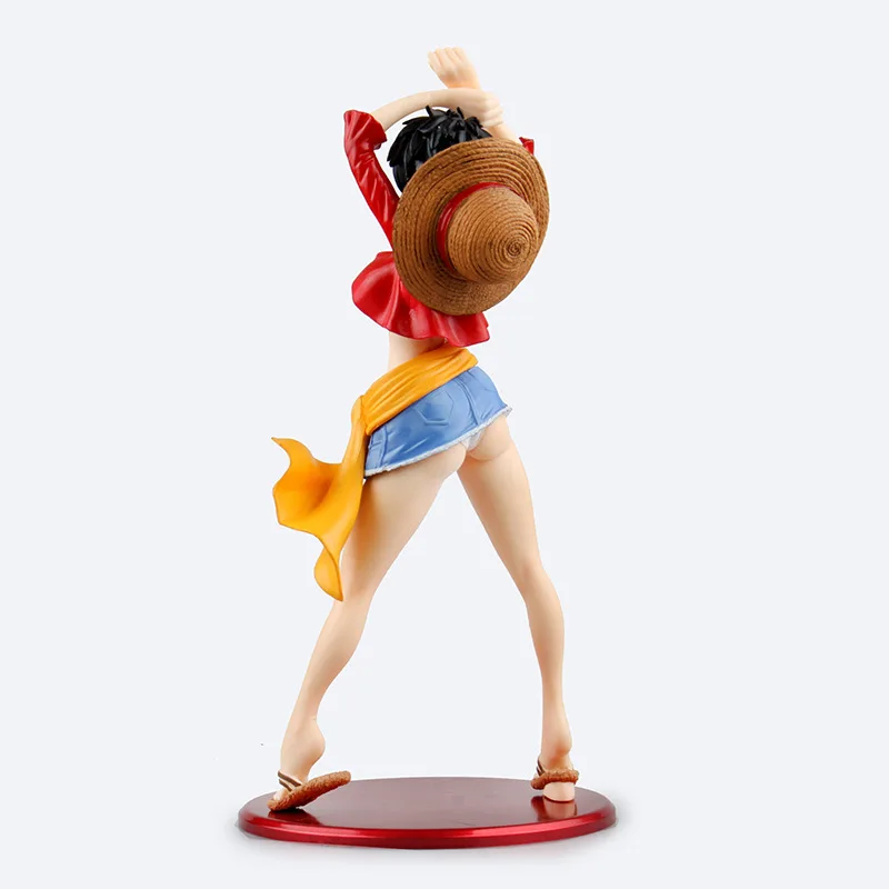 

Version PVC Action Figure Collection Model Toy Figures Monkey D. Luffy Female Anime One Piece Soldier Finished Product 1/6 Japan